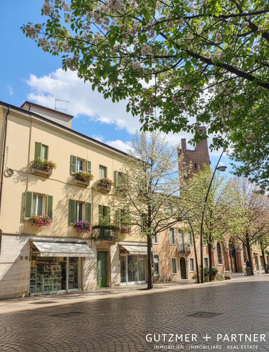 La “Casa del Dottore”  Palazzetto storico del 1880 in pieno centro storico Corso del Popolo . Rovigo . Veneto .