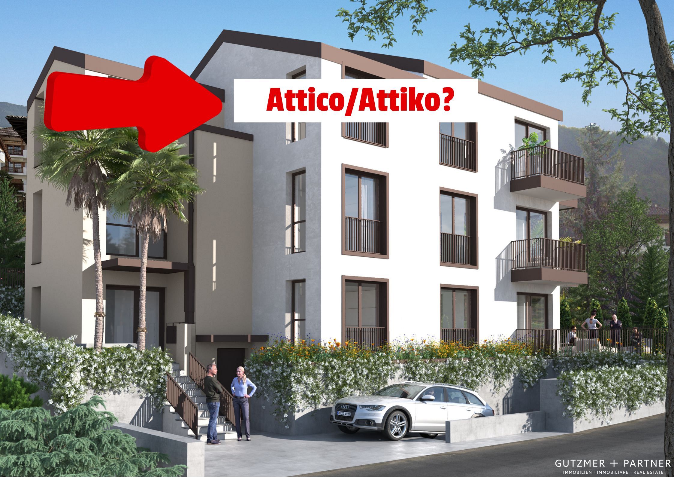 Neues Dreifamilienhaus KlimaHaus A Tolle Attikowohnung Steinmannwald, Leifers (BZ)