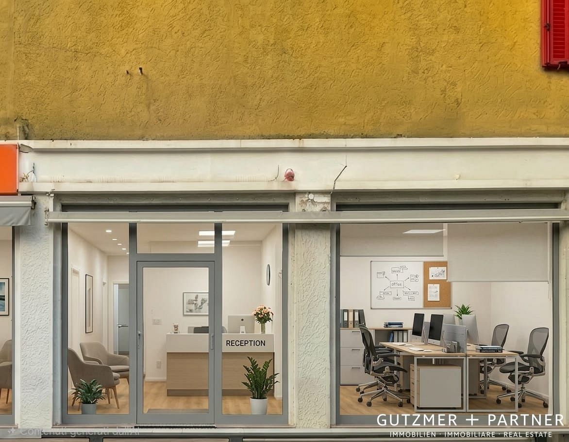 Lungo Talvera – Ponte Druso, BZ  Negozio/Ufficio di 115 m² su 2 livelli   Euro 350.000,00