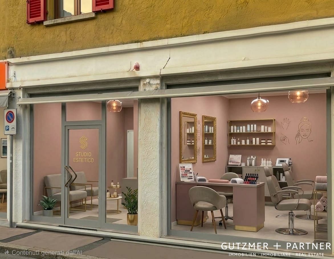 Lungo Talvera – Ponte Druso, BZ  Negozio/Ufficio di 115 m² su 2 livelli   Euro 350.000,00