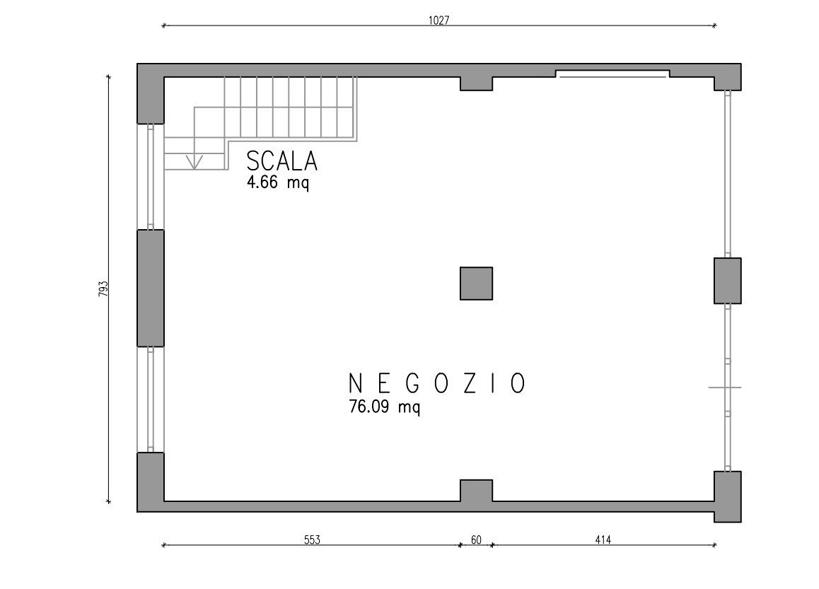 Lungo Talvera – Ponte Druso, BZ  Negozio/Ufficio di 115 m² su 2 livelli   Euro 350.000,00