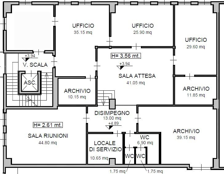 Ufficio di 252m2 netti pronto all’uso Canone “ALL INCLUSIVE” zero pensieri! Via Copernico / BZ Sud