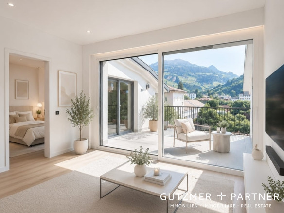 ULTIMA disponibilità: SUPER-PENTHOUSE  ultimo piano intero (quinto), 245 m2 Sopra i tetti del centro storico a Bolzano