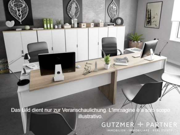 BZ Sud – Zona Autoindustriale | Ufficio nuovo di 100 m² a soli € 10/m² – € 1.000/mese