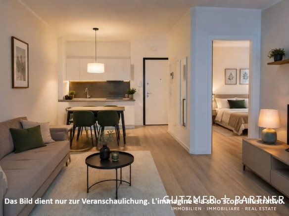 Bilocale di 40 m² in Via San Maurizio, BZ.