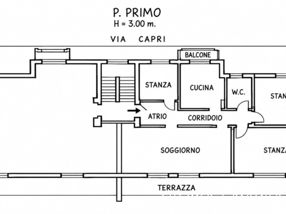 VIA CAPRI · BOLZANO GRIES 141 M² DA PERSONALIZZARE · GRANDI POTENZIALITÀ IN UNA POSIZIONE D’ECCELLENZA