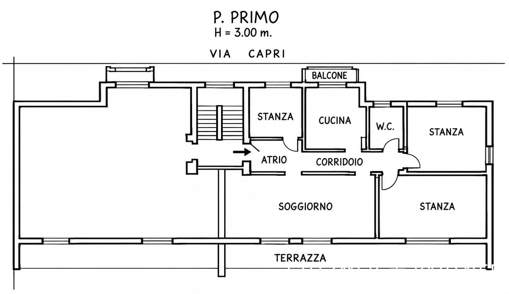 20 VIA CAPRI · BOLZANO GRIES 141 M² DA PERSONALIZZARE · GRANDI POTENZIALITÀ IN UNA POSIZIONE D’ECCELLENZA
