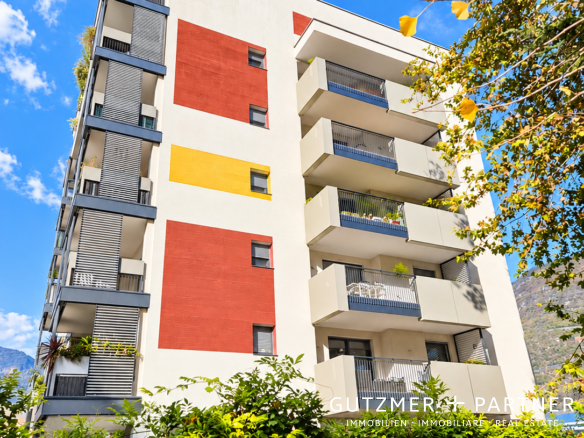 BOLZANO CENTRO – TRILOCALE CON TERRAZZONE | CASA CLIMA “A”   “City Living.Bz” a 2 passi dal Waltherpark.